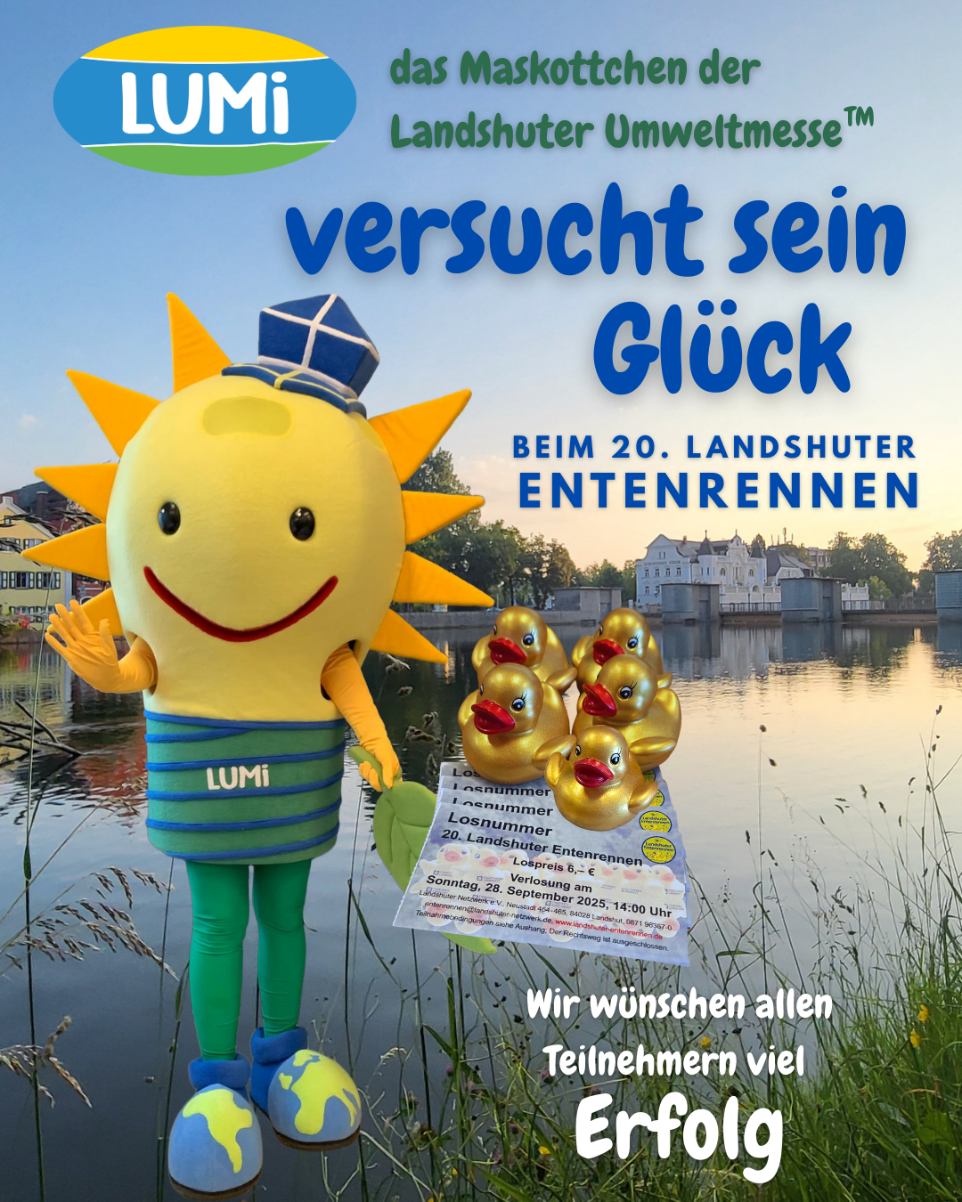 LUMi versucht sein Gluck